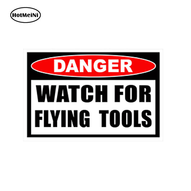 Flying Tools Box Decal